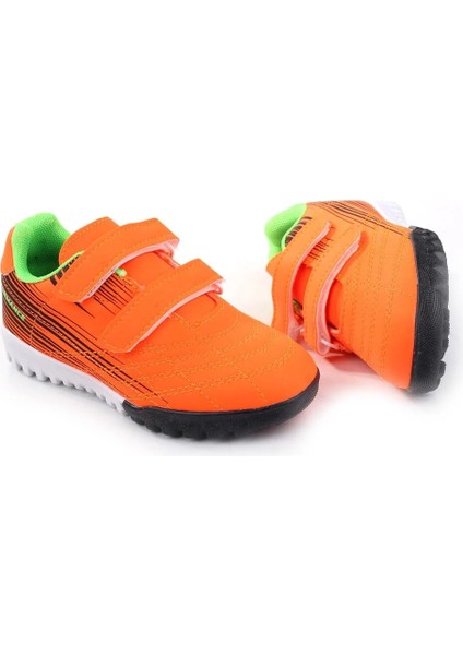 Kids Ronaldo Turuncu Erkek Çocuk Halısaha Futbool Ayakkabısı