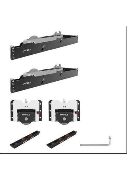 Sürgülü Kapak Frenli Mekanizme Sistemi 240 cm Göre