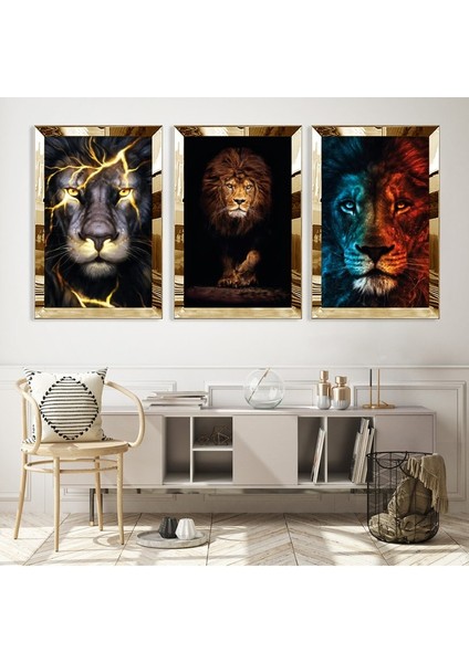 Aslan Gold Pleksili Mdf Tablo fiyatları