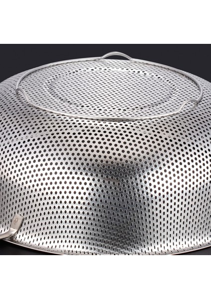 Paslanmaz Çelik Süzgeç Pirinç Kevgir Sebze Yı Kase Süzgeç 38 cm (Yurt Dışından)