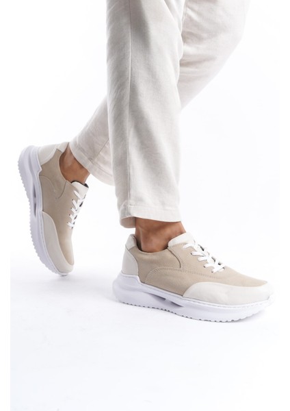 Mbkry301-Vz Erkek Deri Vizon Sneaker & Spor Ayakkabı