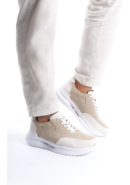 Mbkry301-Vz Erkek Deri Vizon Sneaker & Spor Ayakkabı