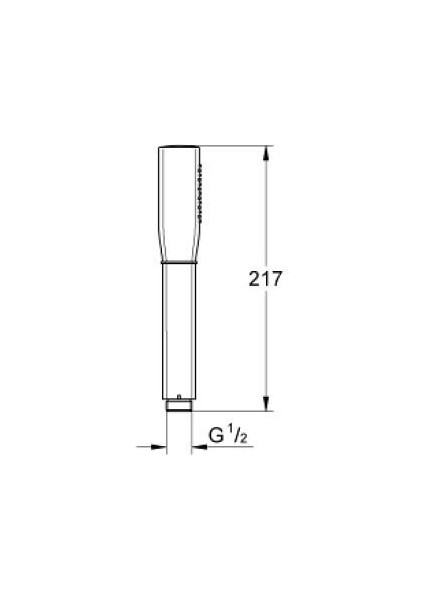 Grandera Stick El Duşu 1 Akışlı - 26852IG0 fiyatları
