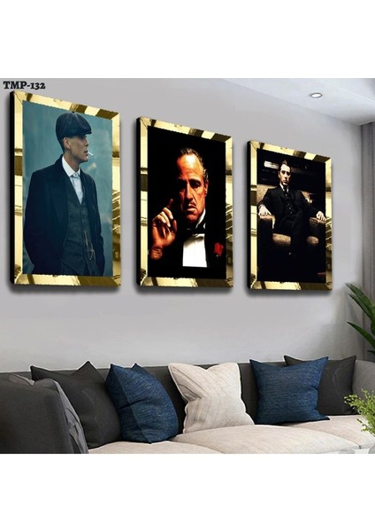 Mafya Gold Pleksili Mdf Tablo