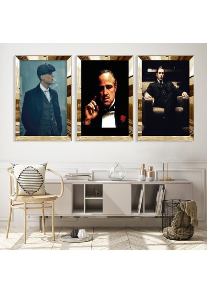 Mafya Gold Pleksili Mdf Tablo fiyatları