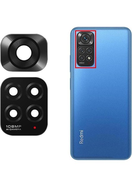 Xiaomi Redmi Note 11S 4g Ile Uyumlu Kamera Camı