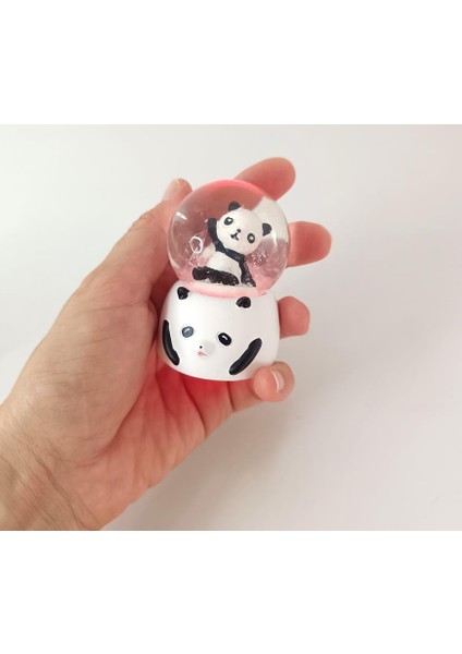 Kar Küresi Sevimli Ayıcık Işıklı Kar Küresi Ev Ofis Dekor Biblo Obje fiyatları