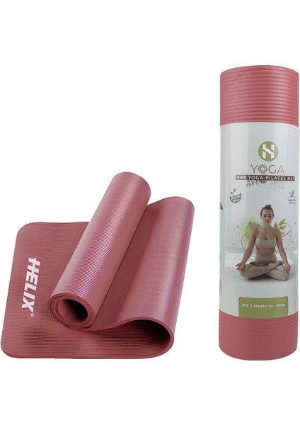 Nbr Yoga Matı - Kırmızı