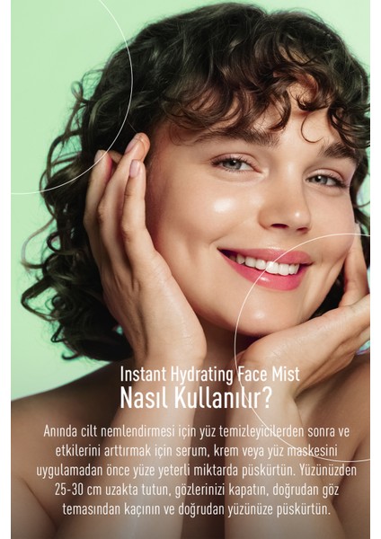 Instant Hydrating Face Mist - Yeşil Çay