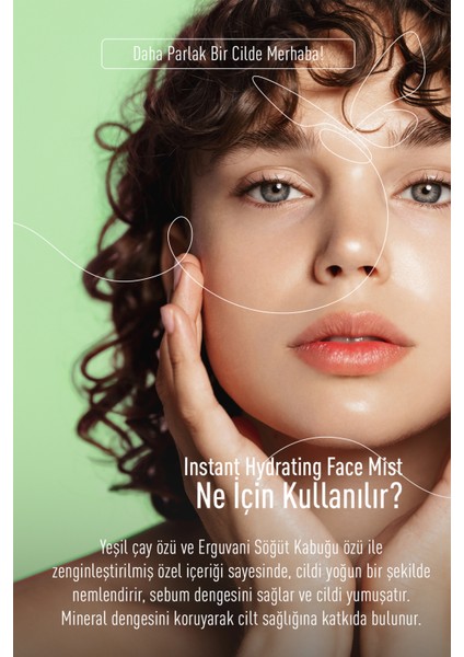Instant Hydrating Face Mist - Yeşil Çay