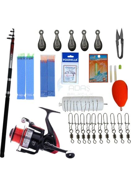 Kıyı Olta Seti 26 Parça