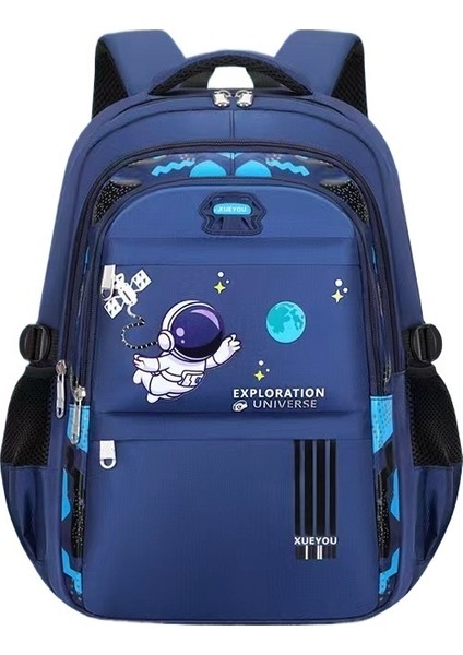 Çocuk Okul Çantaları, Ilkokul Öğrencileri, 1-3-6. Sınıflar, Erkek Ortaokul Öğrencileri, Hafif, Ağırlığı Azaltan, Omurgayı Koruyan Astronot Sırt Çantası (Yurt Dışından)