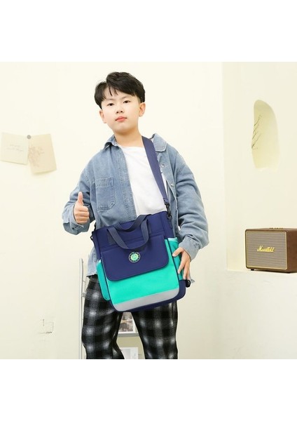 Okula Dönüş Eğitim Sınıfı Çocuk ve Kız Çocukları Için Özel Ders Çantası Baskılı Taşınabilir Sırt Çantası (Yurt Dışından)