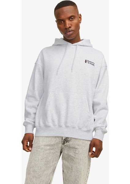 Jorsalon Erkek Beyaz Sweatshirt 12263640-BRIGHTWHITE