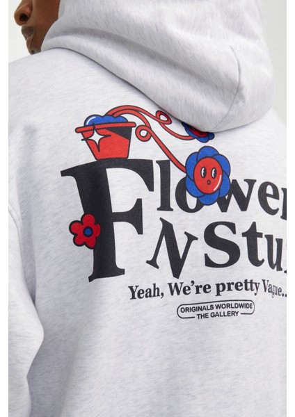 Jorsalon Erkek Beyaz Sweatshirt 12263640-BRIGHTWHITE indirimleri