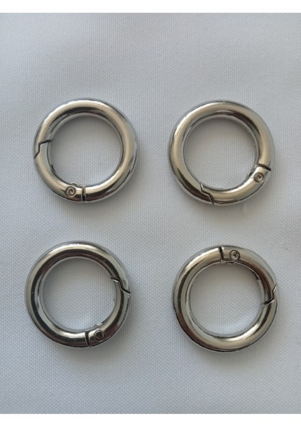 4 Adet 2cm Yaylı Çanta Halkası
