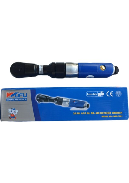 1/2" Havalı Cırcır Kolu Profesyonel Tip 6 kg Tork Wufu WFR-1061