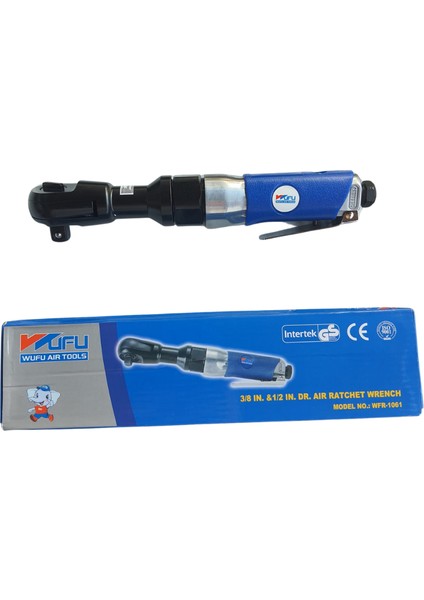 1/2" Havalı Cırcır Kolu Profesyonel Tip 6 kg Tork Wufu WFR-1061