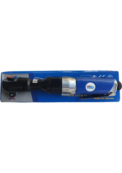 1/2" Havalı Cırcır Kolu Profesyonel Tip 6 kg Tork Wufu WFR-1061
