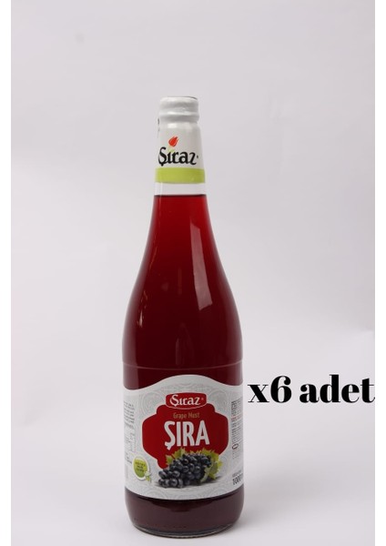 Şıraz Bursa Üzüm Şırası 6X750 ml