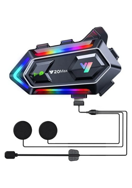 Y20 Max Bluetooth Intercom Seti
