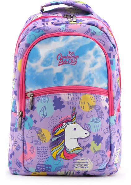Unicorn Tek Ana Bölmeli Kız Çocuk Ilkokul Çantası