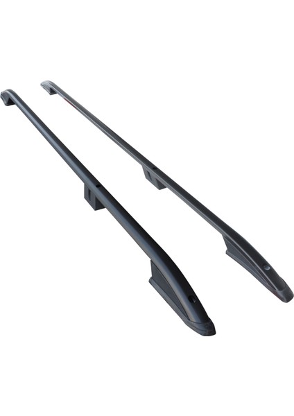 Ford Connect 2002-2009-2013 Uzun Şase Maxi - Gri - Siyah - Renk - Alüminyum Üst Port Bagaj Tavan Çıtası