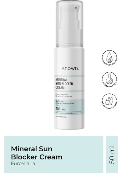 Mineralli Ultra Ne Mlendirici Güneş Koruyucu Krem Spf 50+, 50 Ml