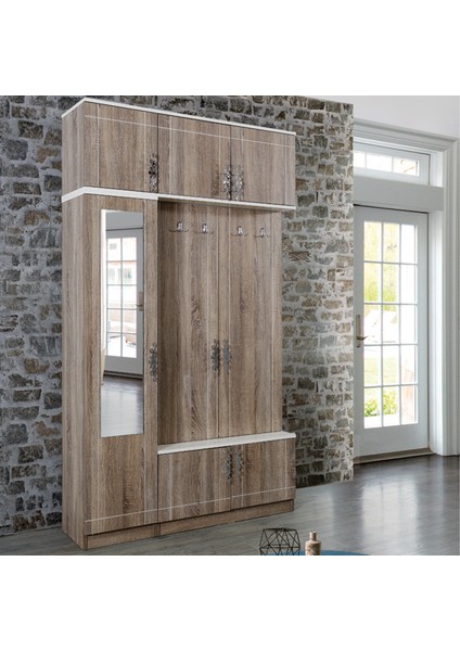 Yüklüklü Pattara Portmanto Ayakkabılık