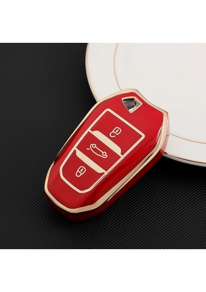 Peugeot 208 308 508 2008 3008 5008 Tpu Anahtar Kılıfı (Sustasız)