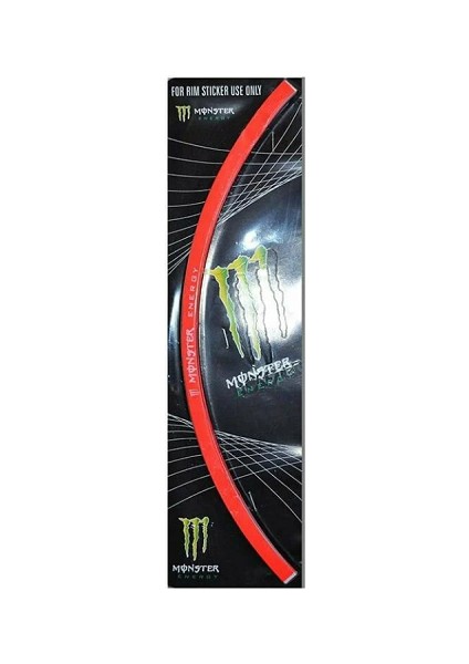 Jant Şeridi Mnsrt Kırmızı Universal Racing