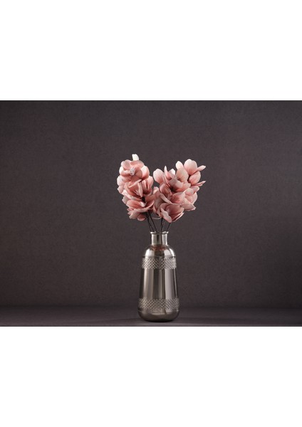 Pink Blooming Twig Yapay Çiçek - Ev & Ofis Dekorasyonu - Çiçek - Dekor Çiçek - A03 Lkm201242d Standart - Pembe