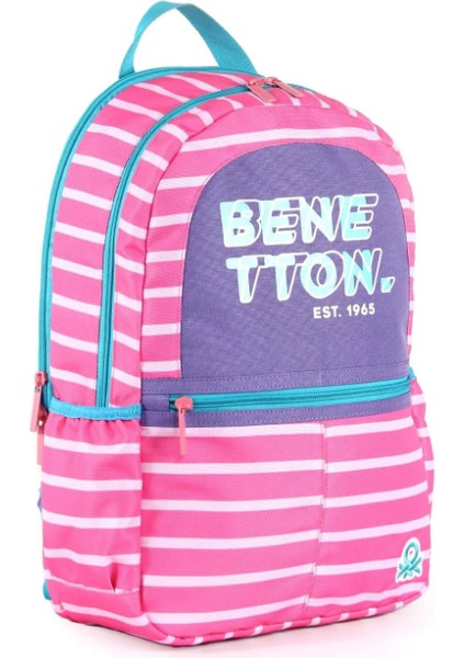 United Colors Of Benetton Okul Çanta 03752 Pembe Mor