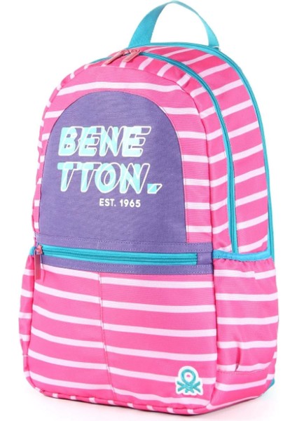 United Colors Of Benetton Okul Çanta 03752 Pembe Mor