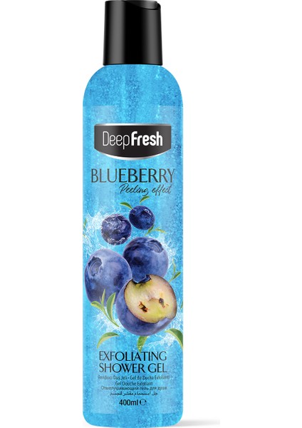 Deepfresh Arındırıcı Duş Jeli Yaban Mersini 400 ml