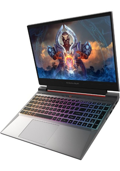 Excalibur Intel Core I7 12650H 40GB 2tb SSD RTX4050/6GB 15.6" Fhd 144Hz Fdos Taşınabilir Bilgisayar G870.1265-DFA0X-B & Per4 Çanta G8701265DFA0XBP339