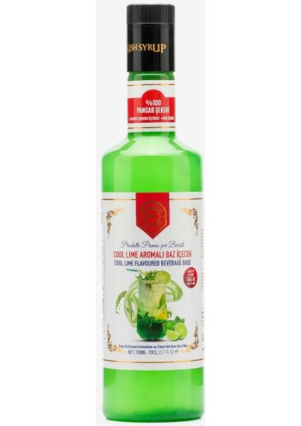 Cool Lime Aromalı Baz Içecek 700 Ml-P