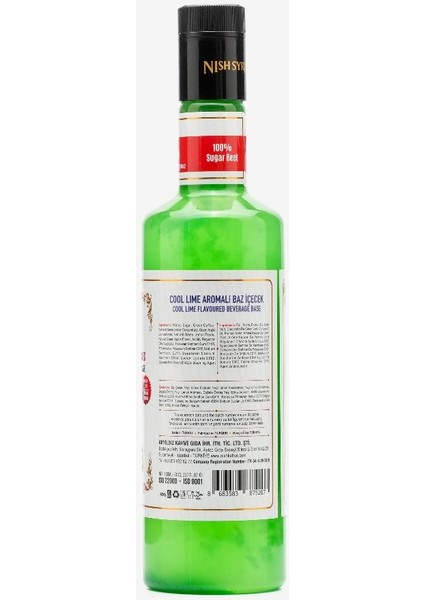 Cool Lime Aromalı Baz Içecek 700 Ml-P