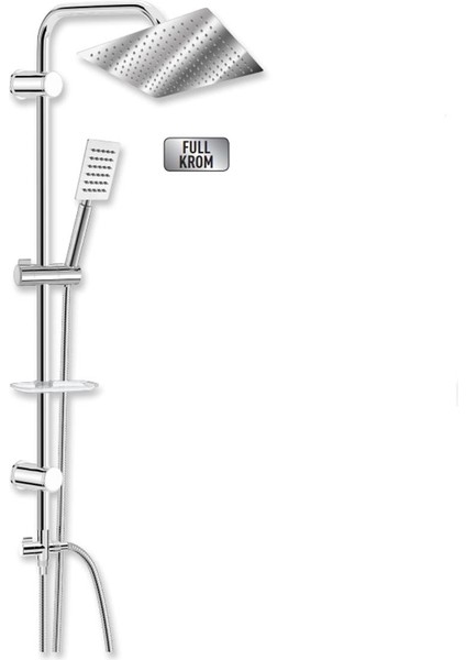 Tepe Duş Seti Quart Krom 0120