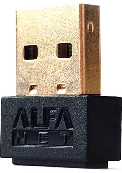 Alfa Net W102 Mini Internet Wifi Adaptörü Nano USB 150 Mbps Masaüstü Bilgisayar Kablosuz Ağ Wi-Fi Alıcısı