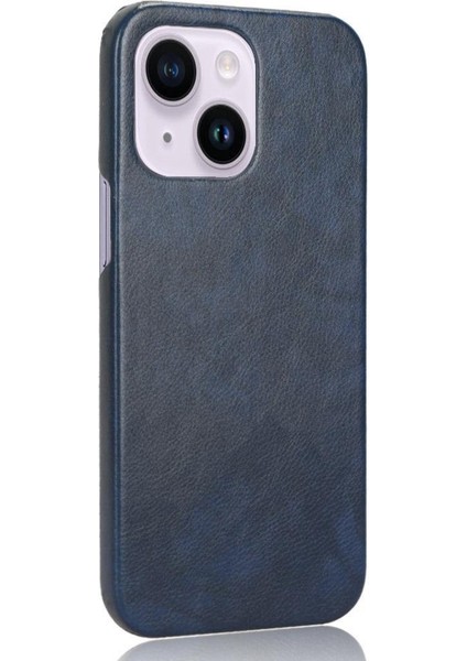 IPhone 15 Için Retro Durumda Artı Anti Scratch Retro Lychee Desen Koruyucu (Yurt Dışından)