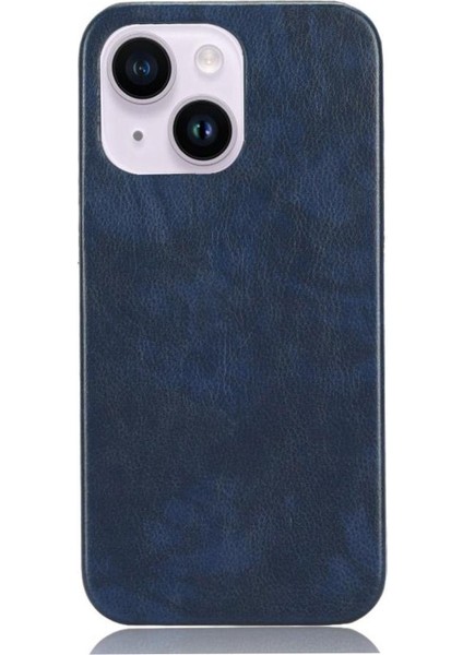 IPhone 15 Için Retro Durumda Artı Anti Scratch Retro Lychee Desen Koruyucu (Yurt Dışından)