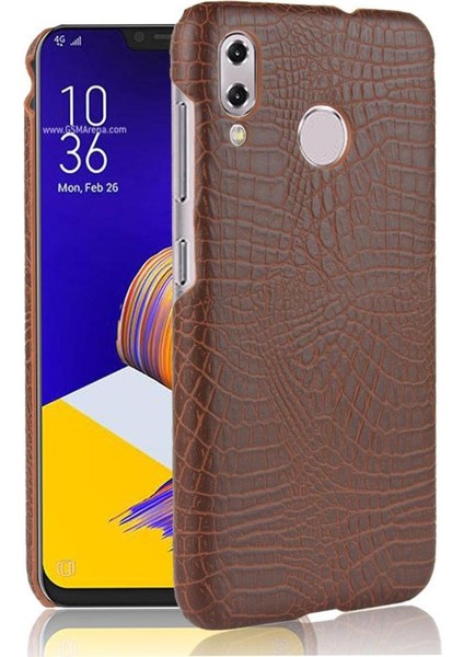 Asus Zenfone 5z ZS620KL Klasik Timsah Moda Için Şık Klasik Kılıf (Yurt Dışından)