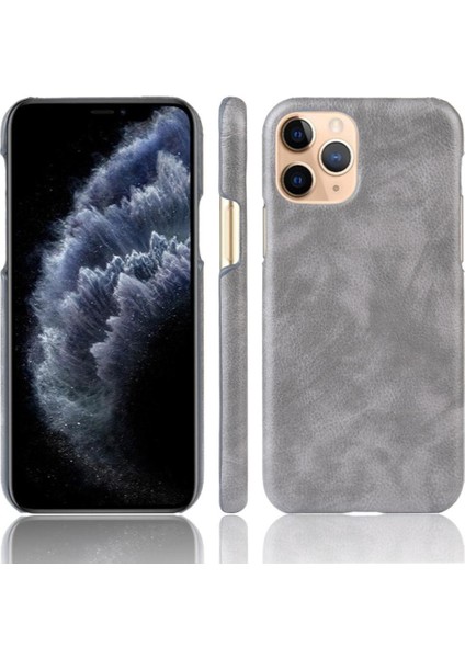 IPhone 11 Için Retro Durumda Pro Max Retro Koruyucu Kapak Lychee Desen (Yurt Dışından)