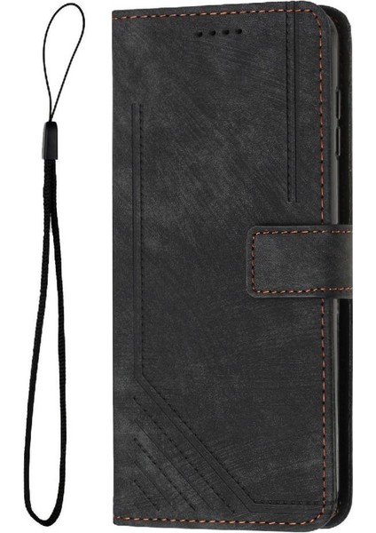 Google Piksel 9 Pro Xl Pu Deri Kart Ekleme Kickstand Için Flip Case (Yurt Dışından)