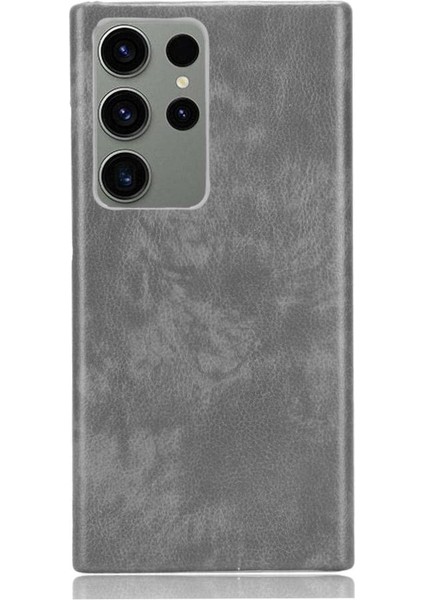 Samsung Galaxy S23 Için Retro Durumda Ultra Lychee Desen Retro Anti Scratch (Yurt Dışından) fırsatları