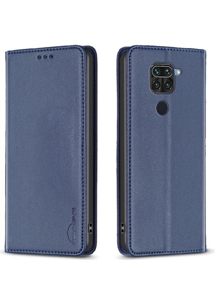 Xiaomi Redmi Not 9 Için Flip Case Çoklu Kart Yuvası Pu Deri Manyetik (Yurt Dışından)