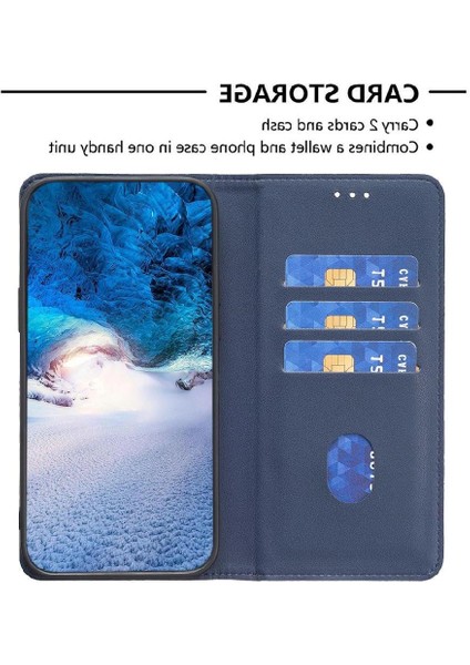 Xiaomi Redmi Not 9 Için Flip Case Çoklu Kart Yuvası Pu Deri Manyetik (Yurt Dışından)