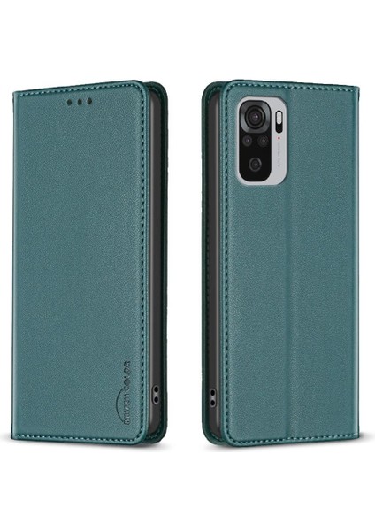 Xiaomi Redmi Not 10S Için Flip Case Iş Pu Deri Çok Renkli Cüzdan (Yurt Dışından)