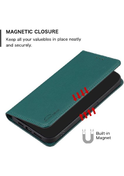 Xiaomi Redmi Not 10S Için Flip Case Iş Pu Deri Çok Renkli Cüzdan (Yurt Dışından)